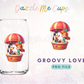 Groovy love  PNG