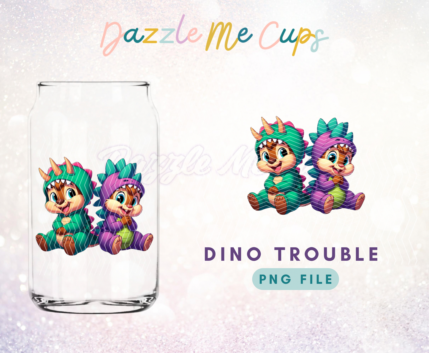 Dino trouble PNG
