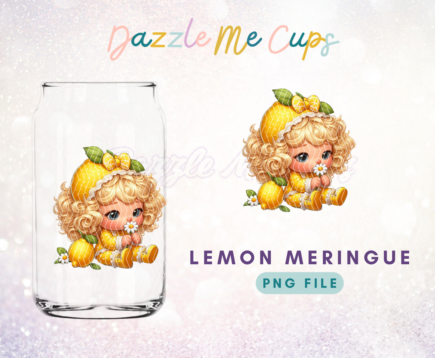 Lemon meringue PNG
