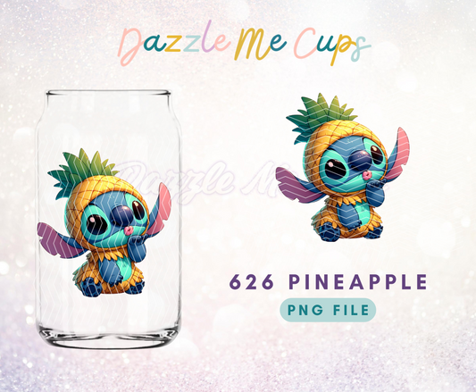 626 pineapple PNG