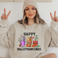 Happy hallothanksmas Adult Unisex Sweatshirt