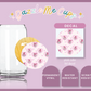 Eco Solvent Lid Decal Pink Cake