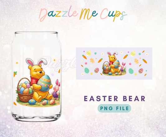 Easter Bear wrap PNG