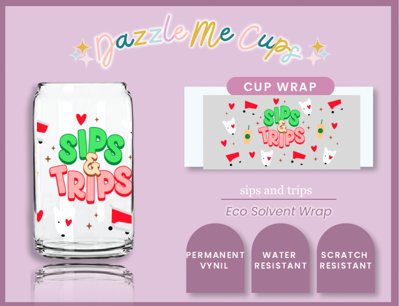 Sips and trips Eco Solvent Wrap