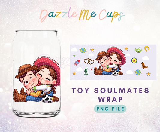 Toy soulmates wrap PNG