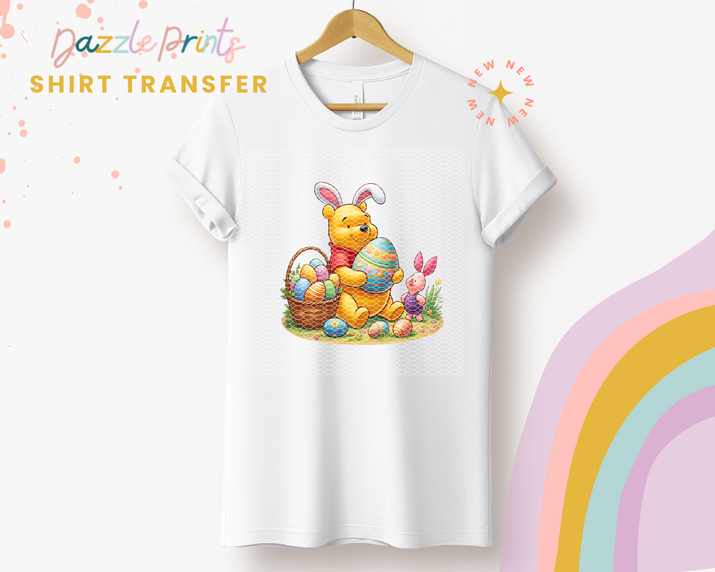 Easter Bear DTF Transfer