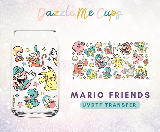 Mario Friends UVDTF Transfer