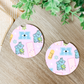 Monsters Car Coaster-Set of 2