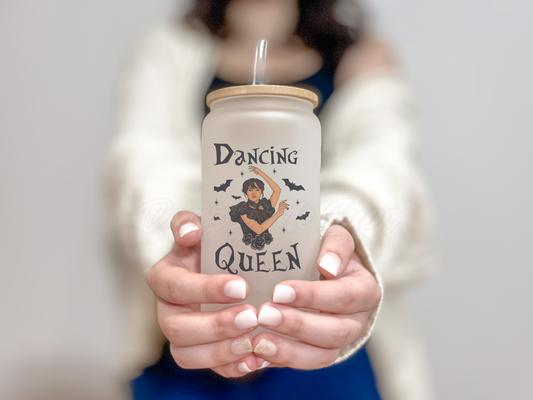 Dancing Queen Glass Cup