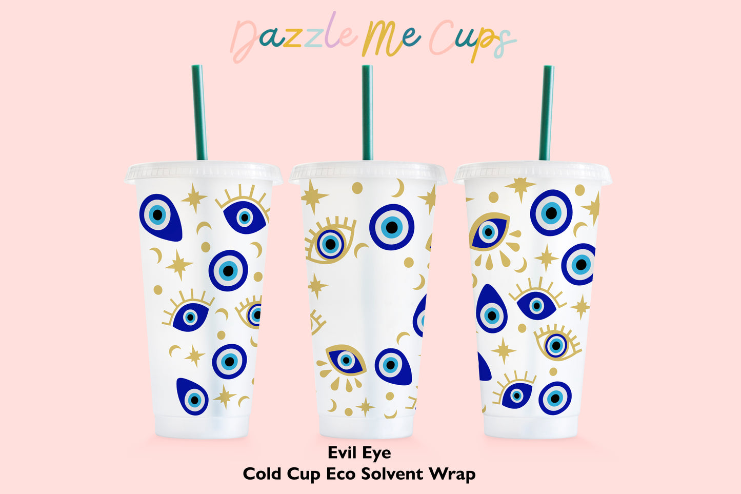 Evil Eye Cold Cup Wrap
