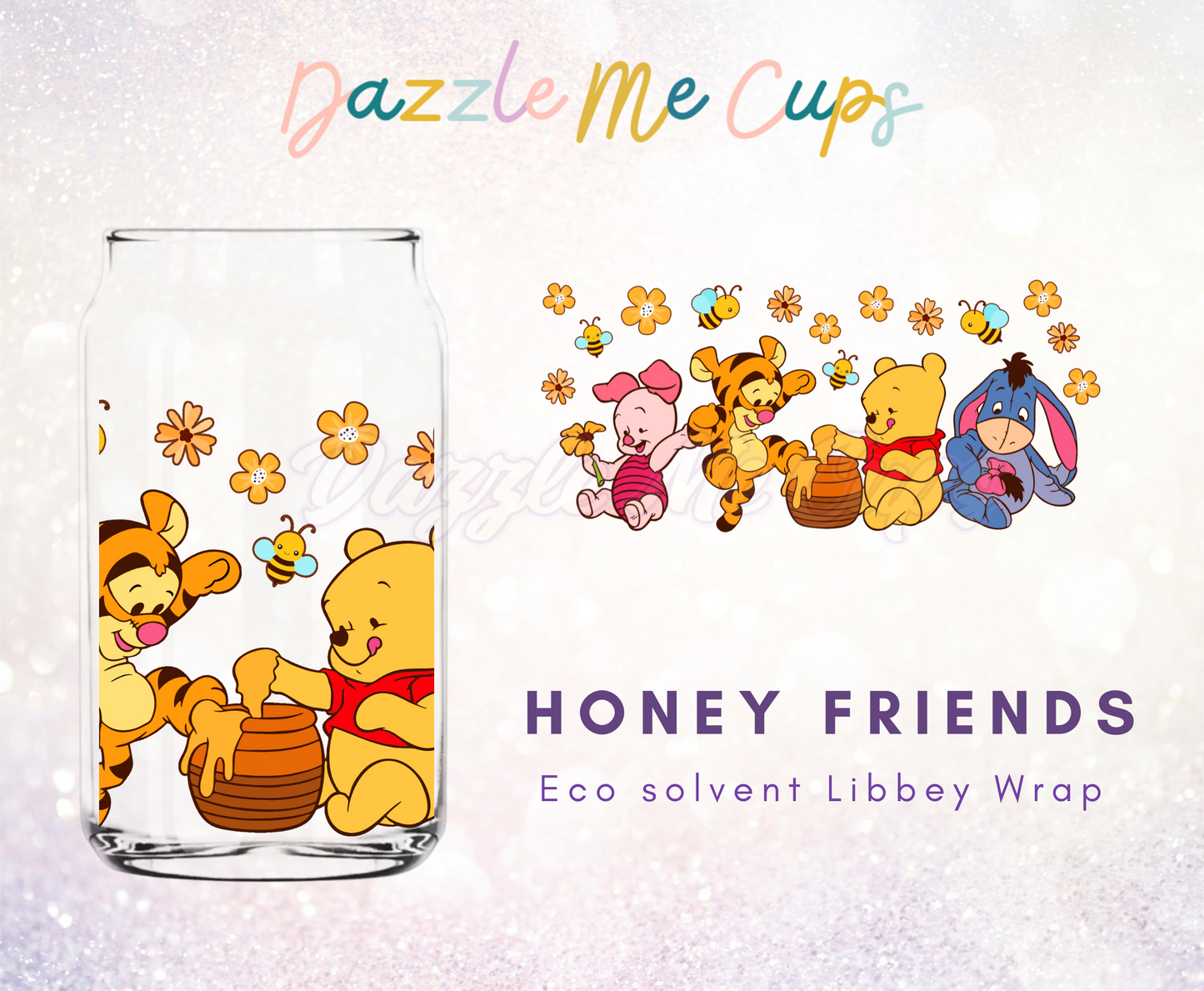 Honey Friends Libbey Wrap