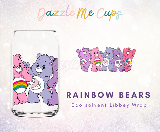 Rainbow Bear Libbey Wrap