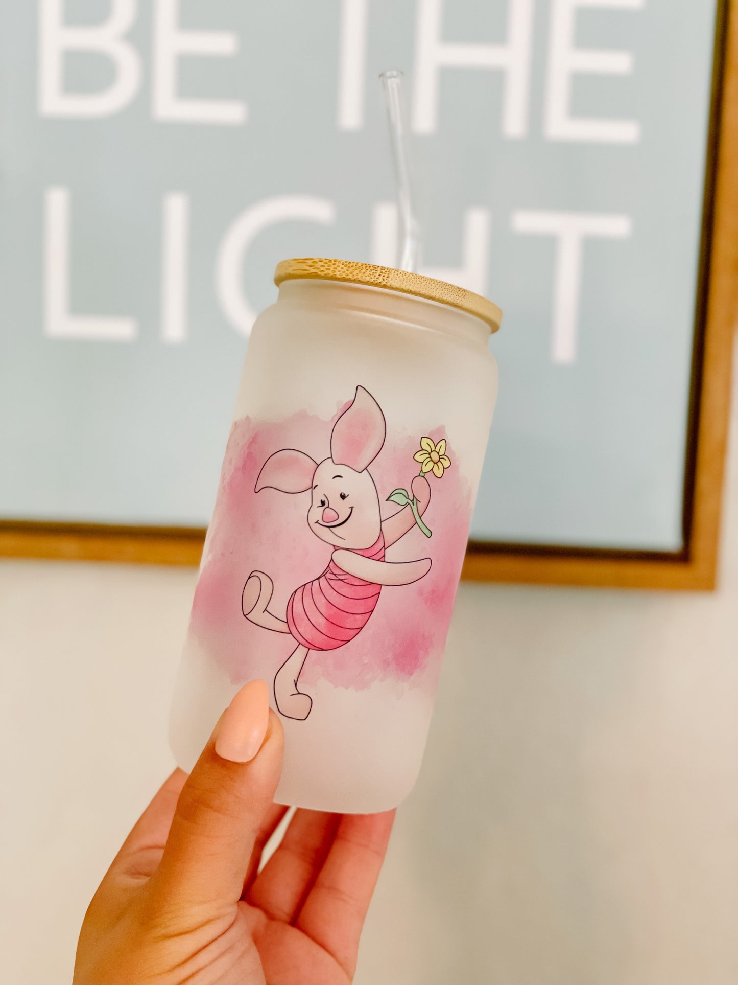 Piglet Glass Cup