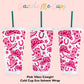 Pink Vibes Cowgirl Cold Cup Wrap