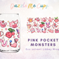 Pink Pocket Monsters Libbey Wrap